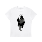 Homegirl: Essential Bodycon Crewneck T-Shirt - Finna Street Wear bay area streetwear