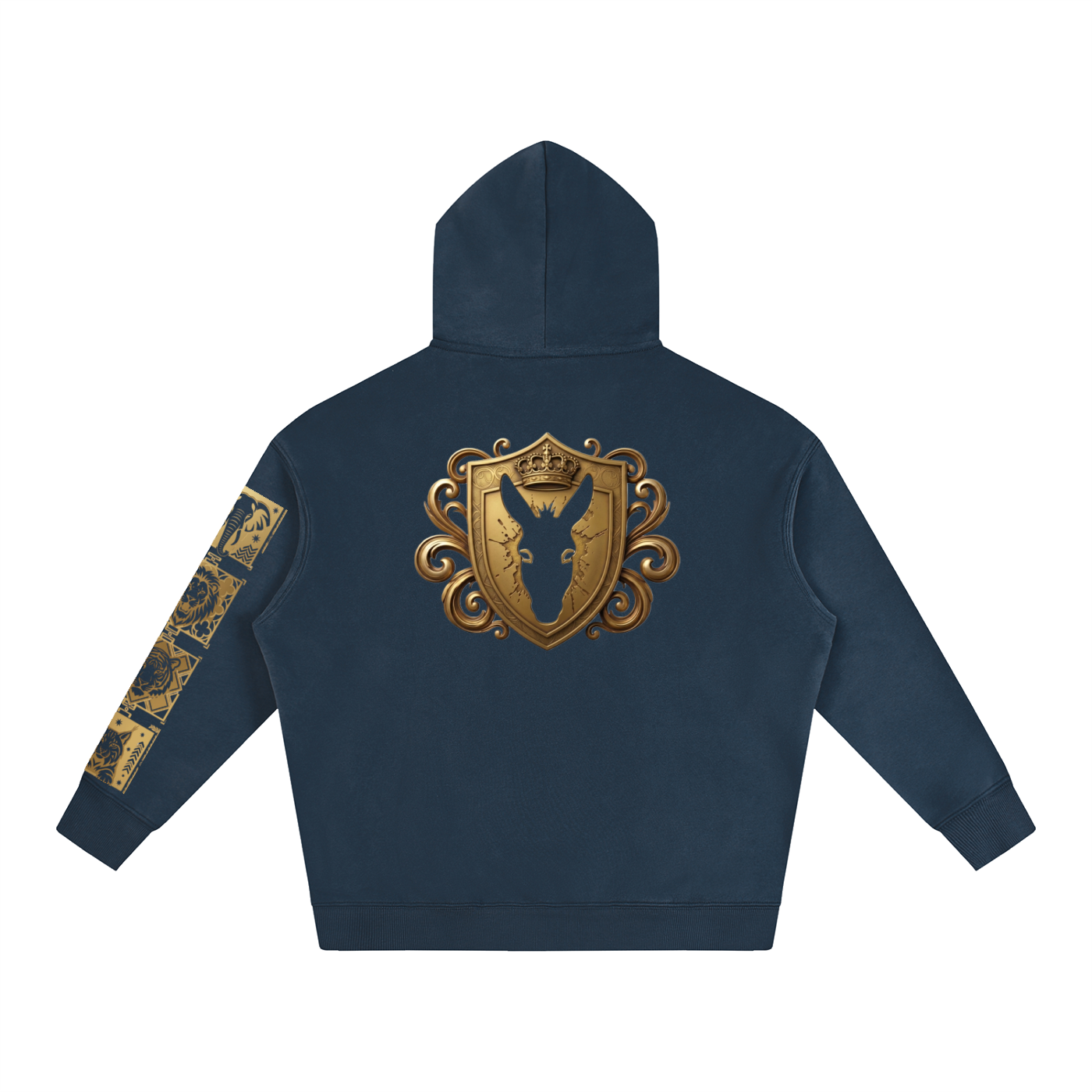 Goldonkey: Oversize Fleeced Hoodie