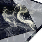 Smokey All-Over Print Bandana for Stylish Streetwear showcasing a unique smoke design in dark colors.