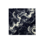 Smokey All-Over Print Bandana for Stylish Streetwear pattern with swirling smoke design on a dark background.