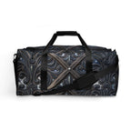 Art Deco Filigreee Duffle bag for men featuring an intricate design, perfect for travel and gym.