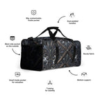 Art Deco Filigreee Duffle bag for men