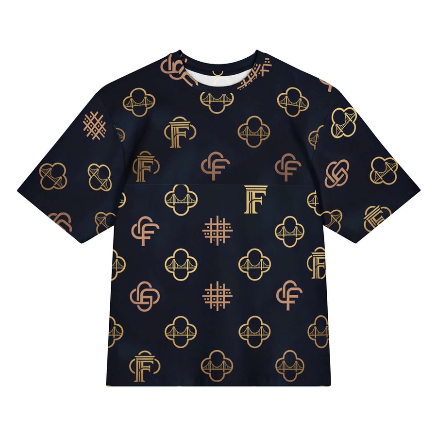 Finna Fine Pattern: Oversized cotton t-shirt