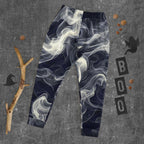 Smokey Men's Joggers for Comfort featuring a stylish smoke design on a cozy fabric.