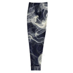 Smokey Men's Joggers for Comfort featuring a stylish smoke design in dark tones.