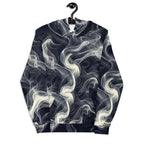 Smokey Unisex Hoodie for Stylish Streetwear Enthusiasts with a unique smoke design, perfect for urban fashion lovers.