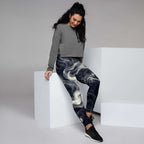 Smokey Women's Joggers Comfort Meets Style in Streetwear with a model smiling, wearing a cozy outfit.