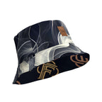 Smokey/Finna reversible bucket hat streetwear featuring a trendy dual design for versatile style.
