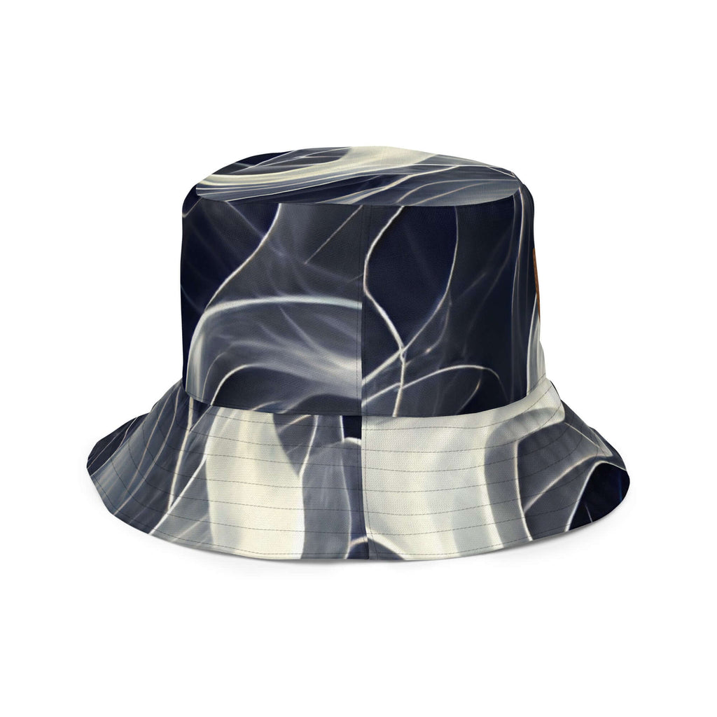 Smokey/Finna reversible bucket hat streetwear with contrasting designs, perfect for stylish streetwear enthusiasts.