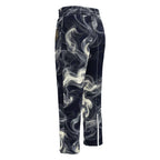 Smokey Wide-leg Joggers for Effortless Streetwear Style showcasing back view with all-over print and stylish wide-leg cut.