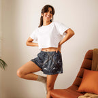 Art Deco Filigreeee Women’s pajama shorts