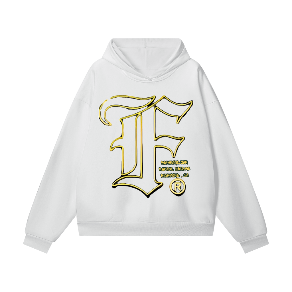 Richbridge: Heavyweight Hidden Pocket Fleece Hoodie - Finna Street Wear bay area streetwear