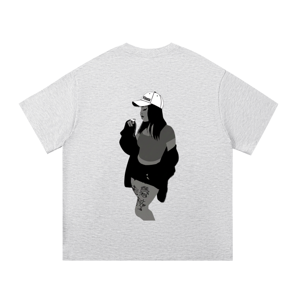 Homegirl: Essential Cotton T-Shirt - Finna Street Wear bay area streetwear