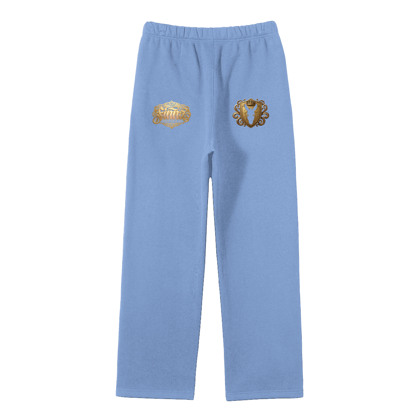 Goldonkey: Unisex Solid Color Fleece Straight Leg Pants
