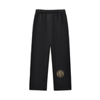 Goldpen Contrast-Stitched Fleece Sweatpants