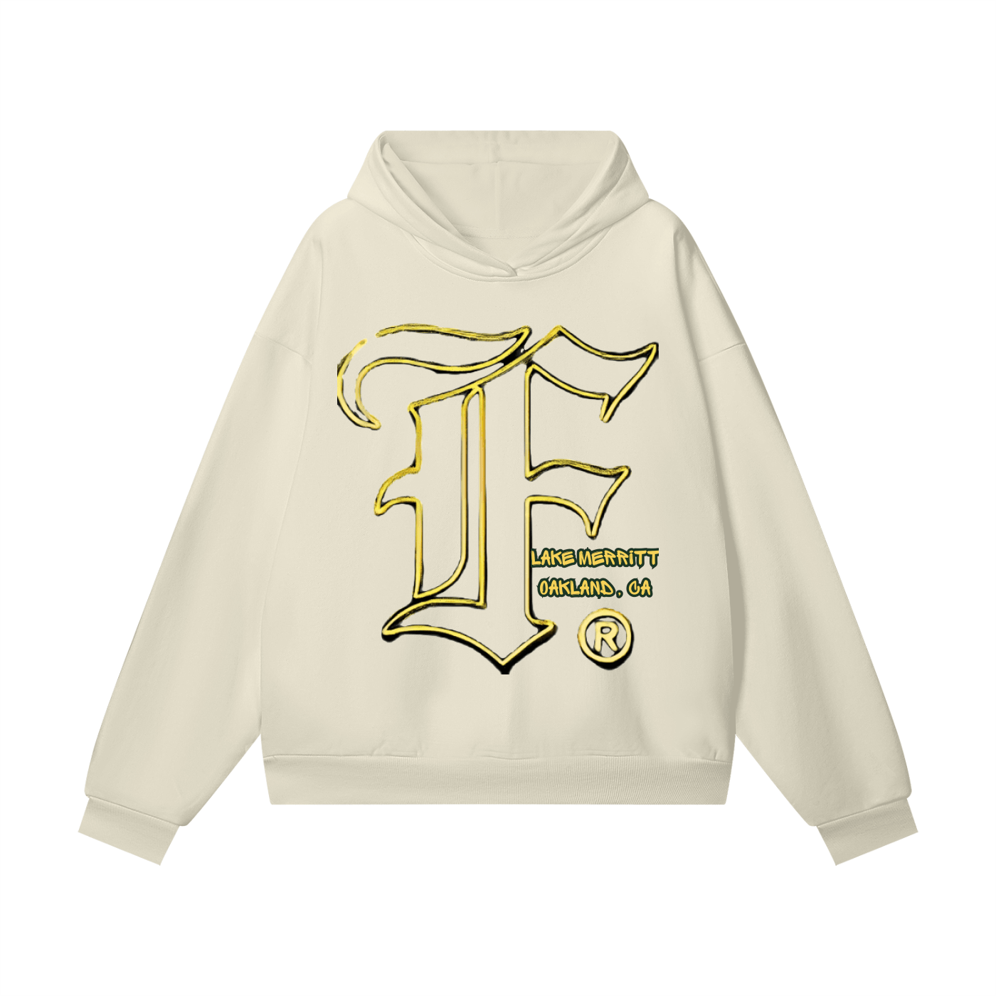 Oaklake: Heavyweight Hidden Pocket Fleece Hoodie - Finna Street Wear bay area streetwear