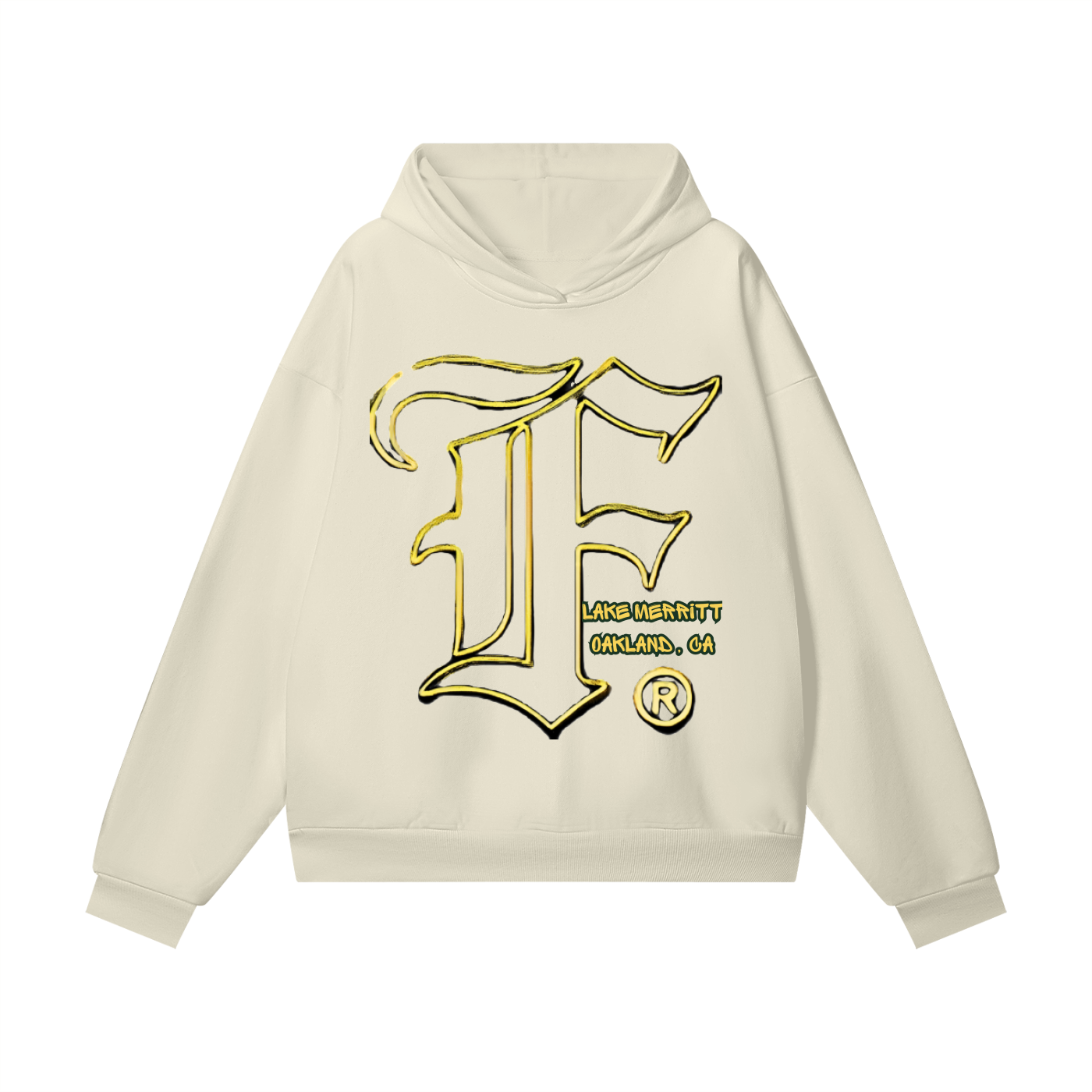 Oaklake: Heavyweight Hidden Pocket Fleece Hoodie - Finna Street Wear bay area streetwear