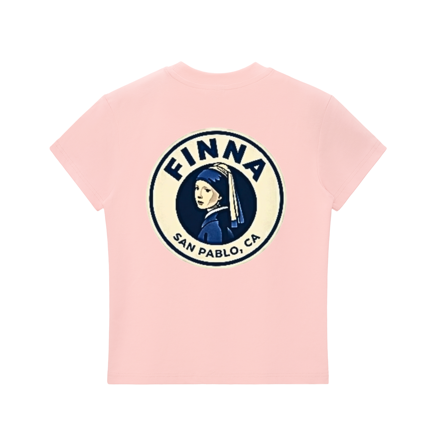 Homegirl: Essential Bodycon Crewneck T-Shirt - Finna Street Wear bay area streetwear