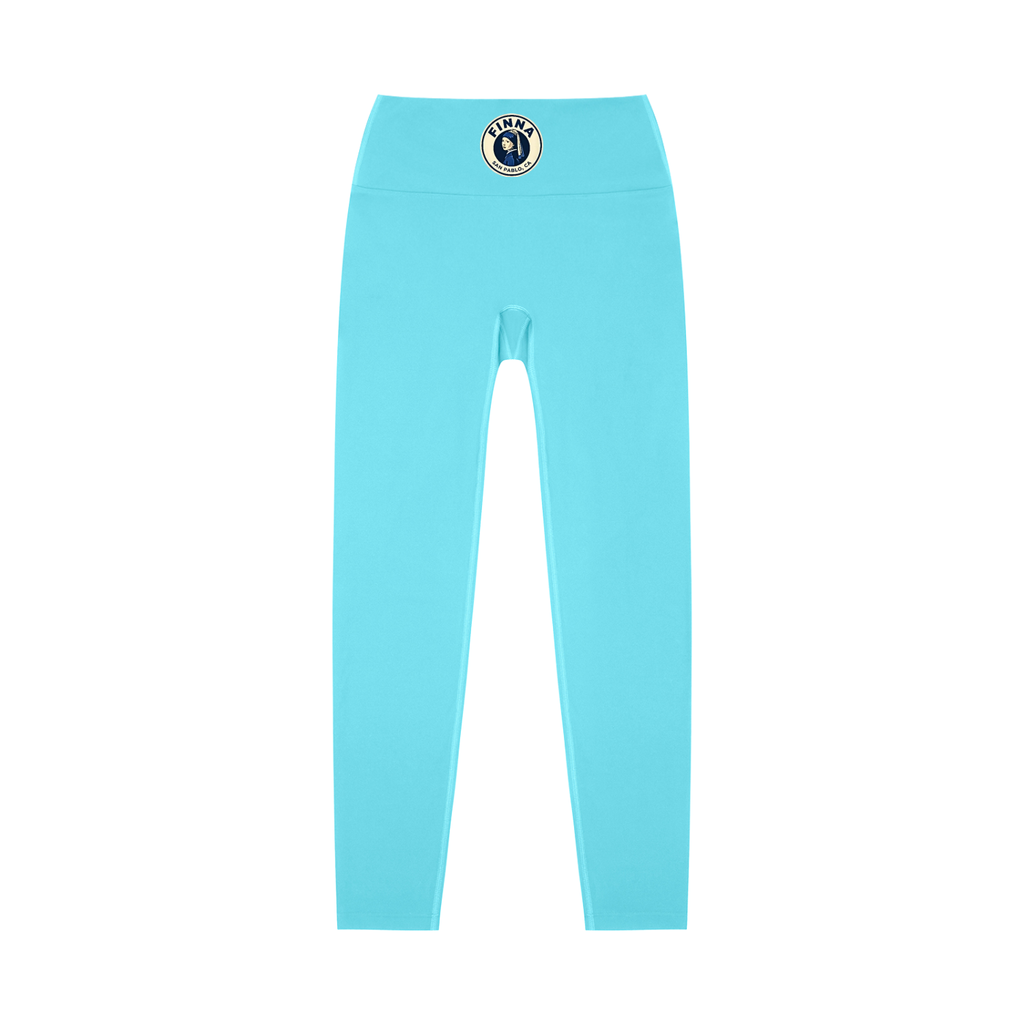 Babyblue: High-Waisted Yoga Leggings - Finna Street Wear bay area streetwear