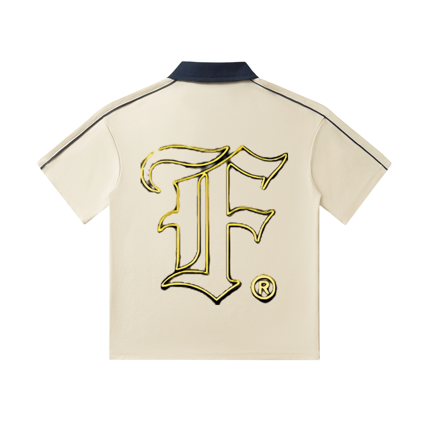 Oakline: Contrast Collar Short-Sleeve Polo Shirt - Finna Street Wear bay area streetwear