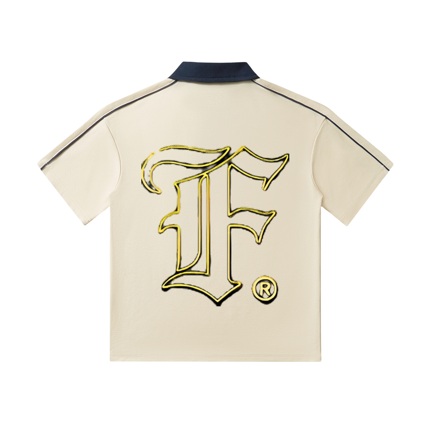 Oakline: Contrast Collar Short-Sleeve Polo Shirt - Finna Street Wear bay area streetwear