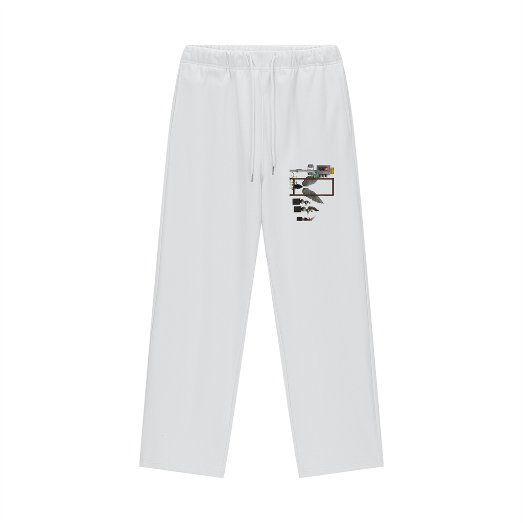 Downsac: Heavyweight Fleece Straight Leg Pants - Finna Street Wear bay area streetwear