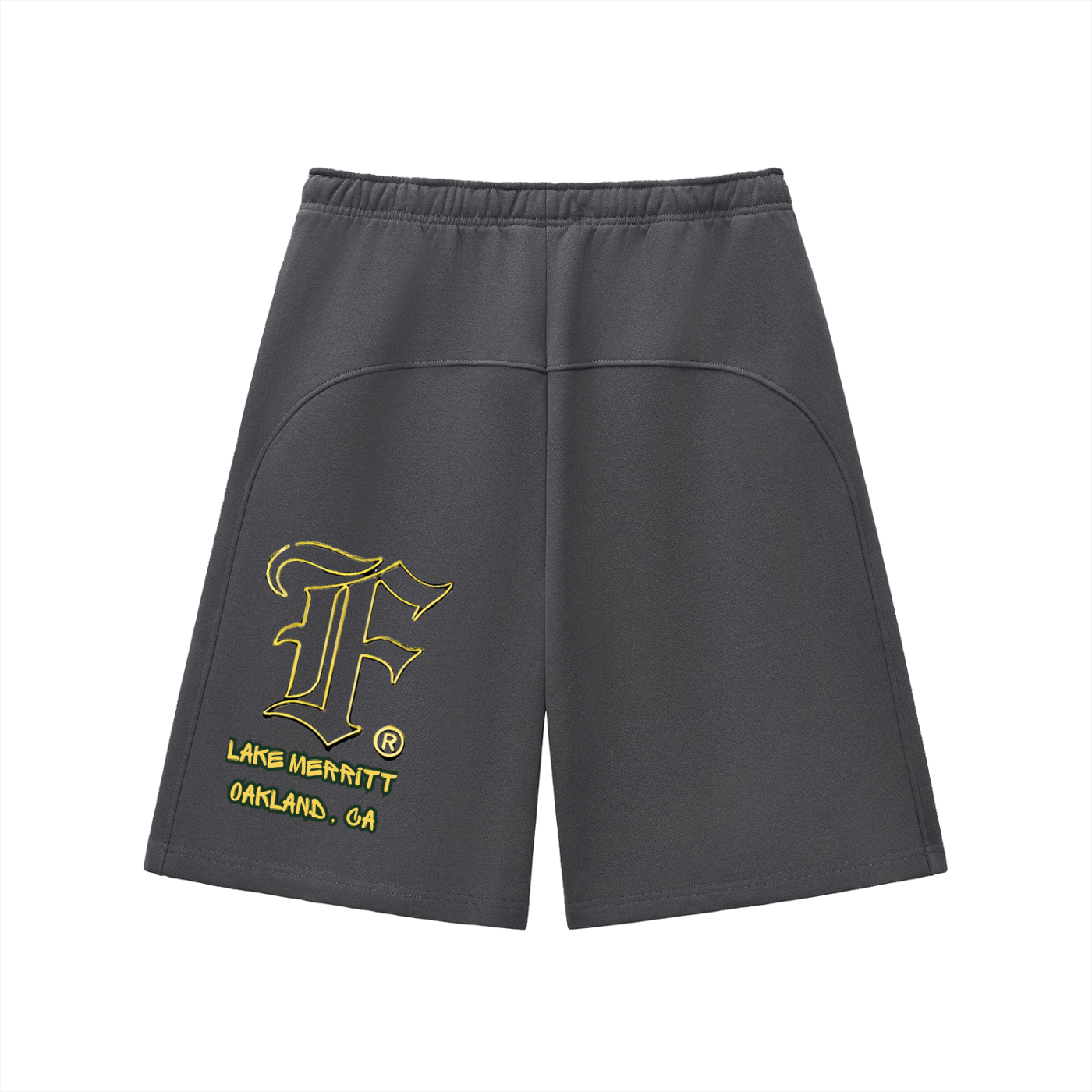 Oaklake: Essential Heavyweight Fleece Shorts - Finna Street Wear bay area streetwear