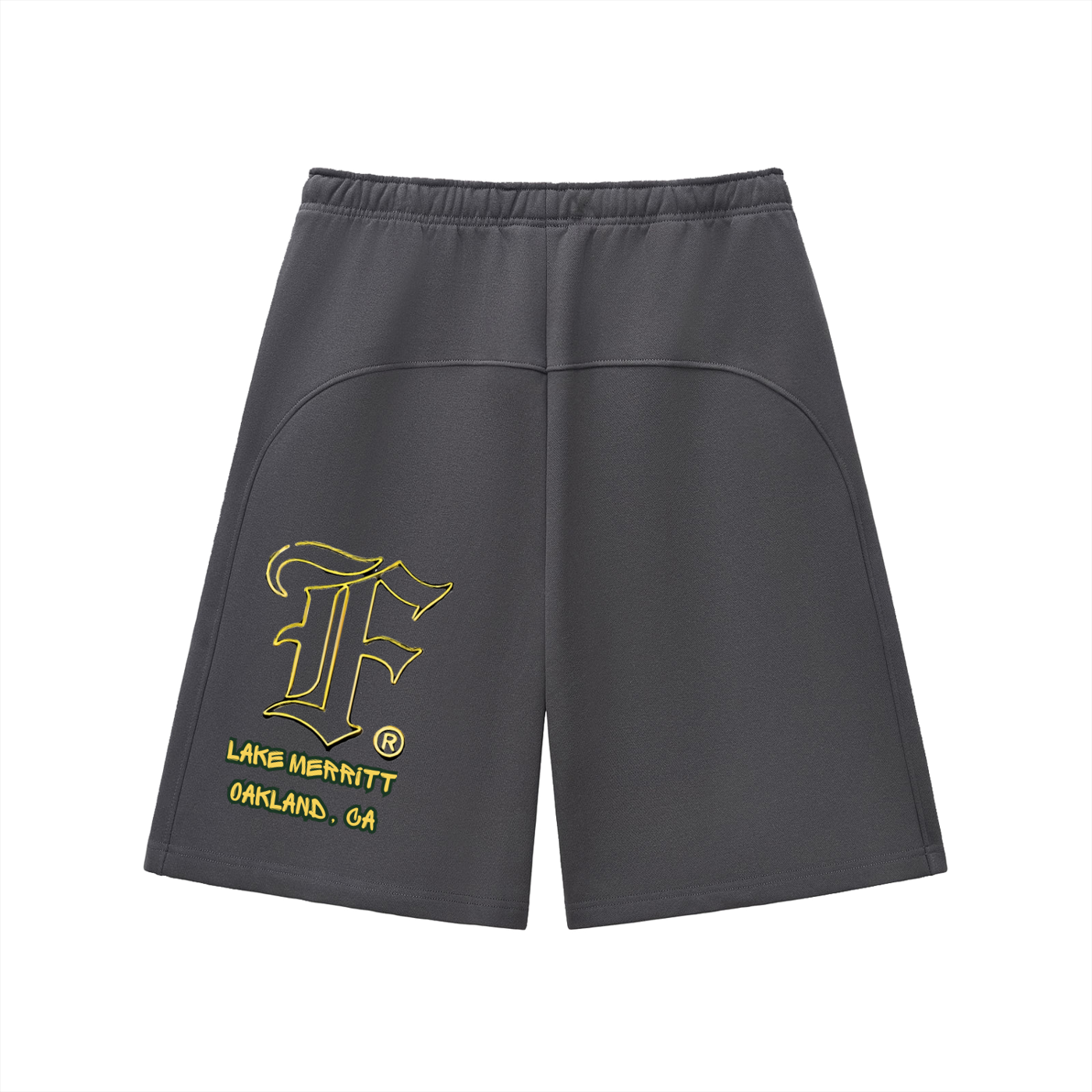 Oaklake: Essential Heavyweight Fleece Shorts - Finna Street Wear bay area streetwear