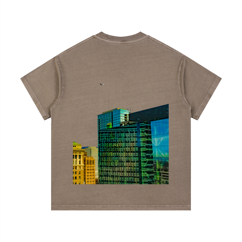 Oakline: Vintage Wash Cotton T-Shirt - Finna Street Wear bay area streetwear