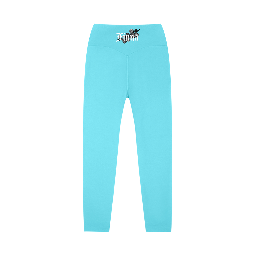 Cold Stone: High-Waisted Yoga Leggings - Finna Street Wear bay area streetwear