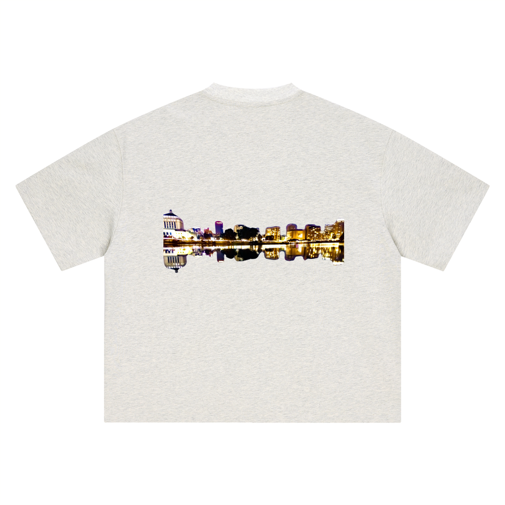 Oaklake: Boxy Oversized T-Shirt - Finna Street Wear bay area streetwear