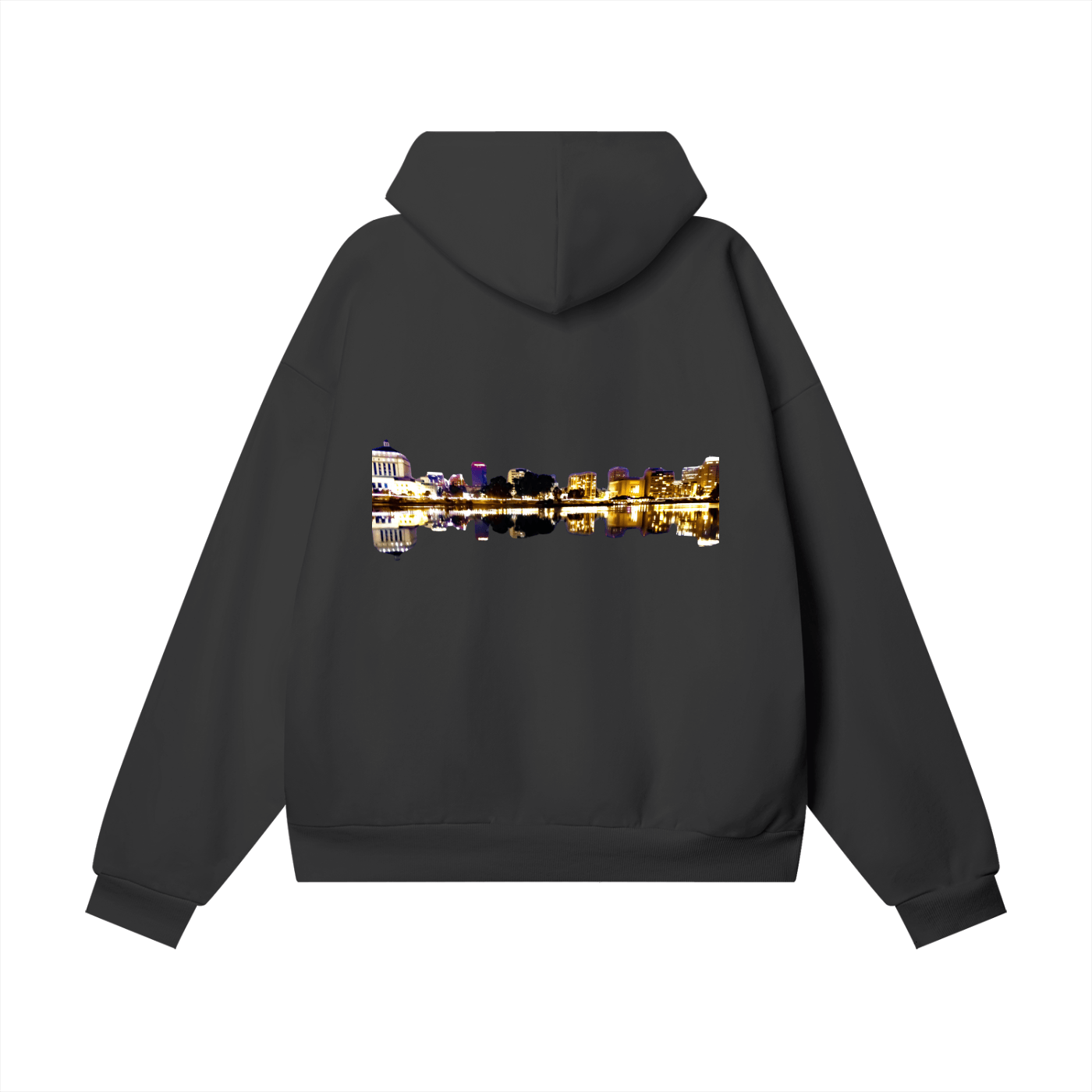 Oaklake: Heavyweight Hidden Pocket Fleece Hoodie - Finna Street Wear bay area streetwear