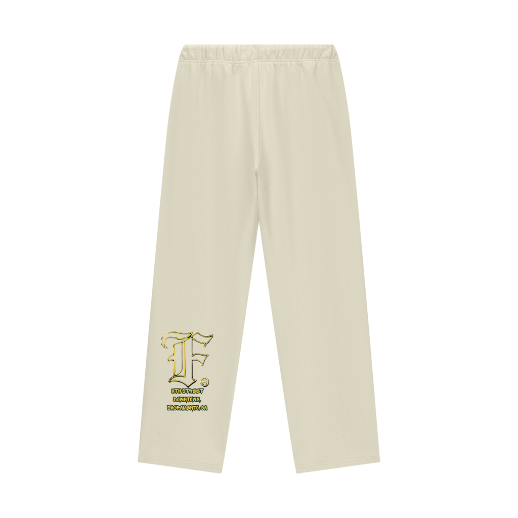 Downsac: Heavyweight Fleece Straight Leg Pants - Finna Street Wear bay area streetwear