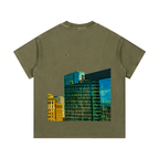 Oakline: Vintage Wash Cotton T-Shirt - Finna Street Wear bay area streetwear