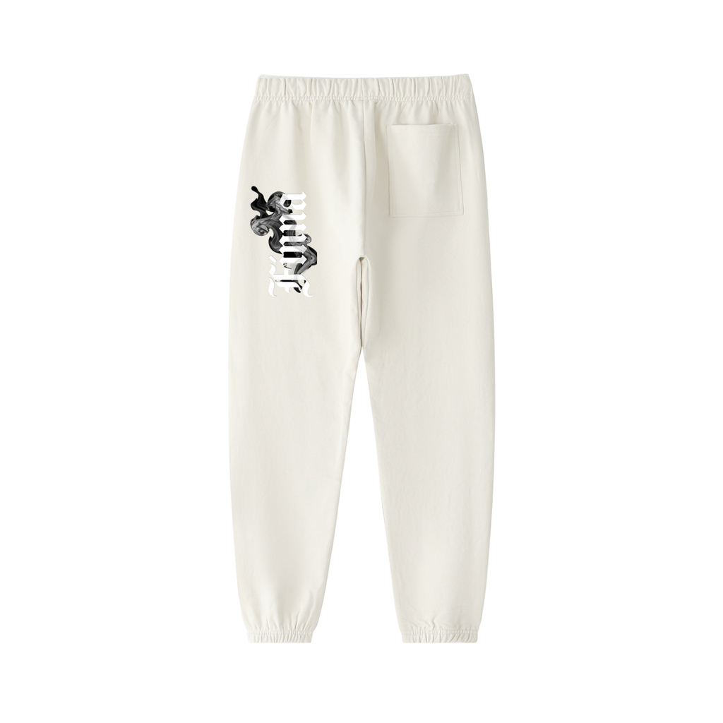Cold Stone: Essential Heavyweight Cotton Sweatpants - Finna Street Wear bay area streetwear