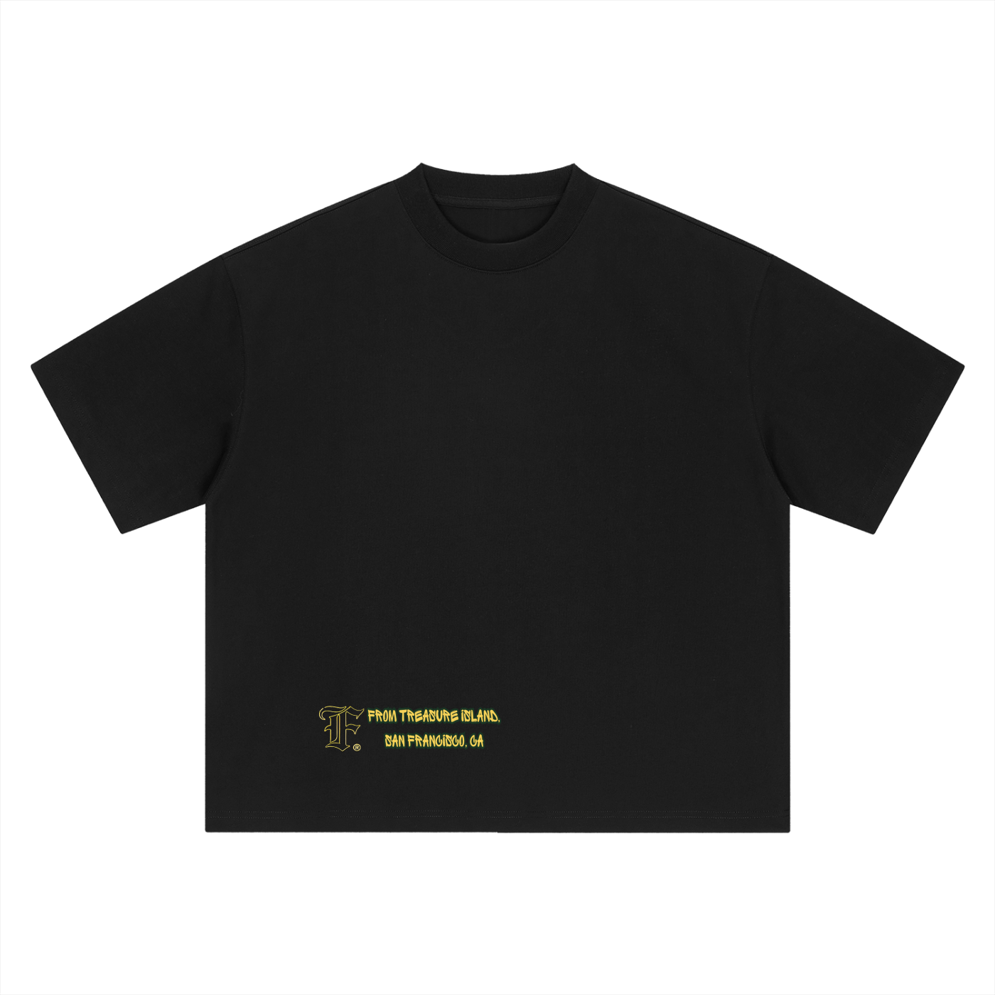 Fromtreasure: Boxy Oversized T-Shirt - Finna Street Wear bay area streetwear