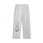 Coldstone: Contrast-Stitched Fleece Sweatpants - Finna Street Wear bay area streetwear
