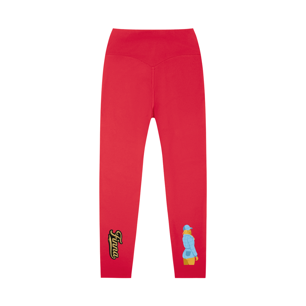 Babyblue: High-Waisted Yoga Leggings - Finna Street Wear bay area streetwear