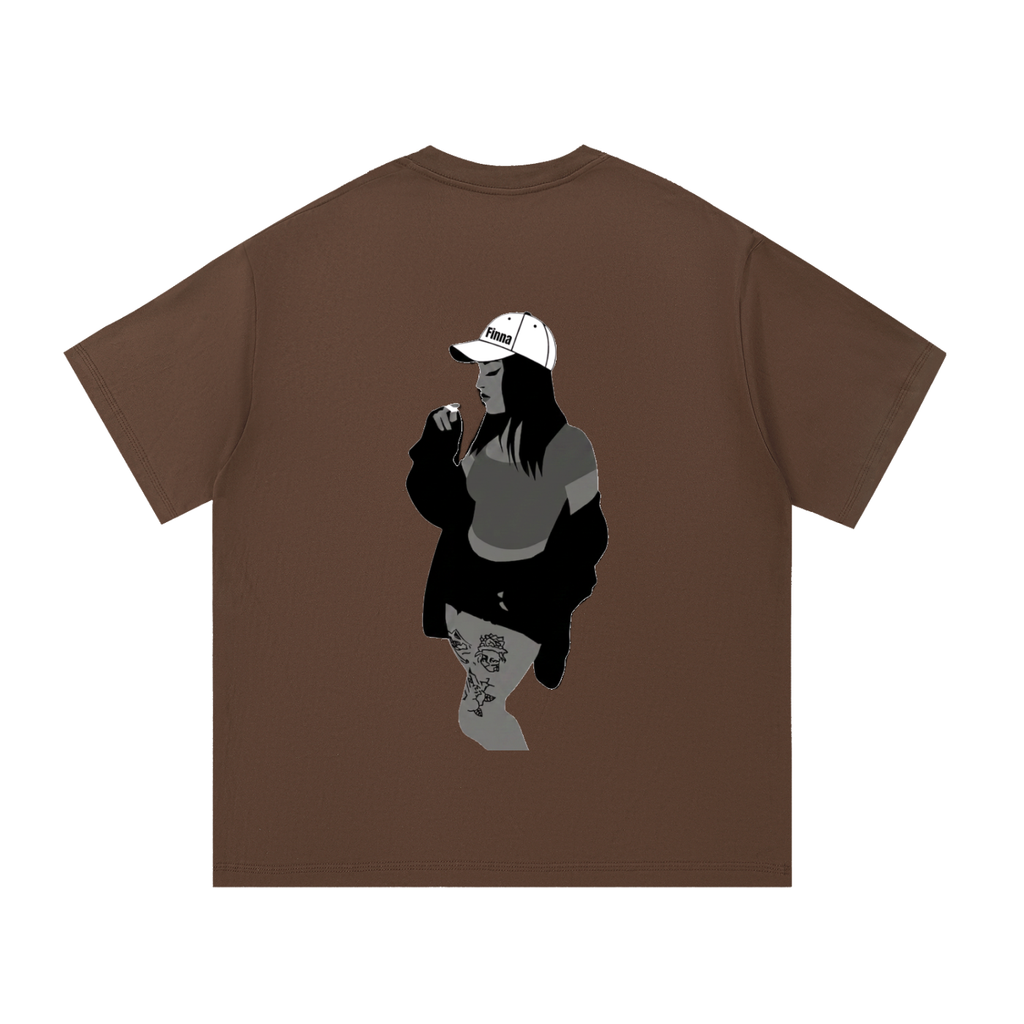 Homegirl: Essential Cotton T-Shirt - Finna Street Wear bay area streetwear
