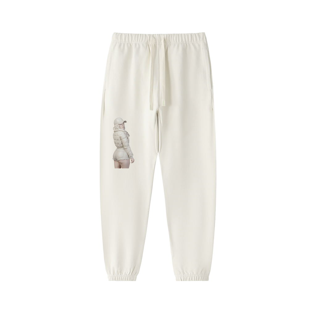 Cold Stone: Essential Heavyweight Cotton Sweatpants - Finna Street Wear bay area streetwear