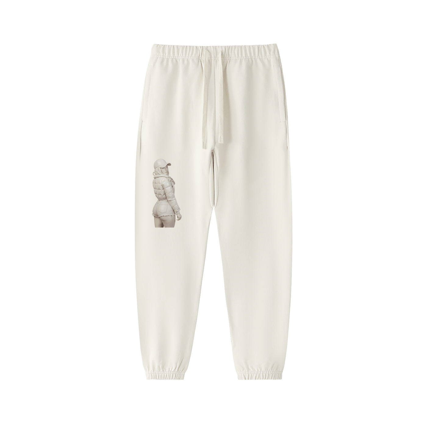 Cold Stone: Essential Heavyweight Cotton Sweatpants - Finna Street Wear bay area streetwear