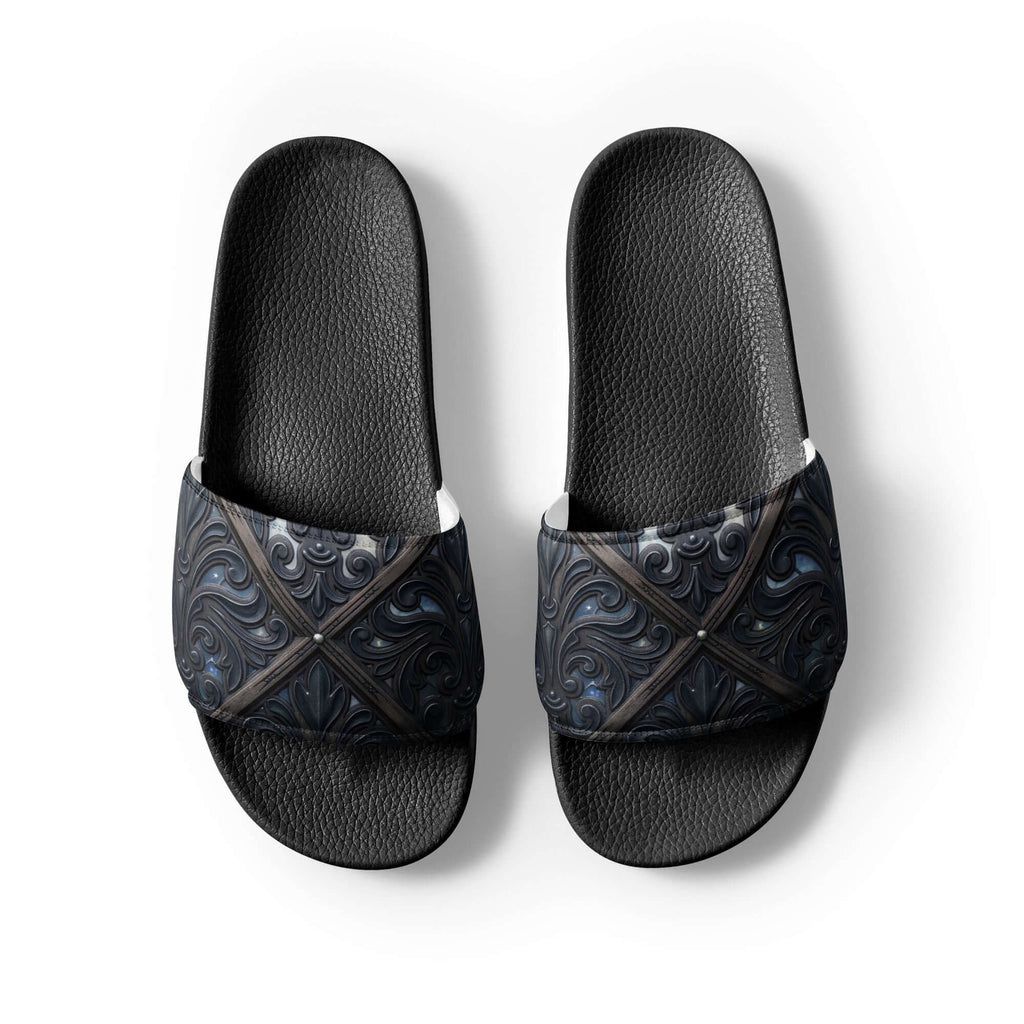 Art Deco Filigreee Men’s slides