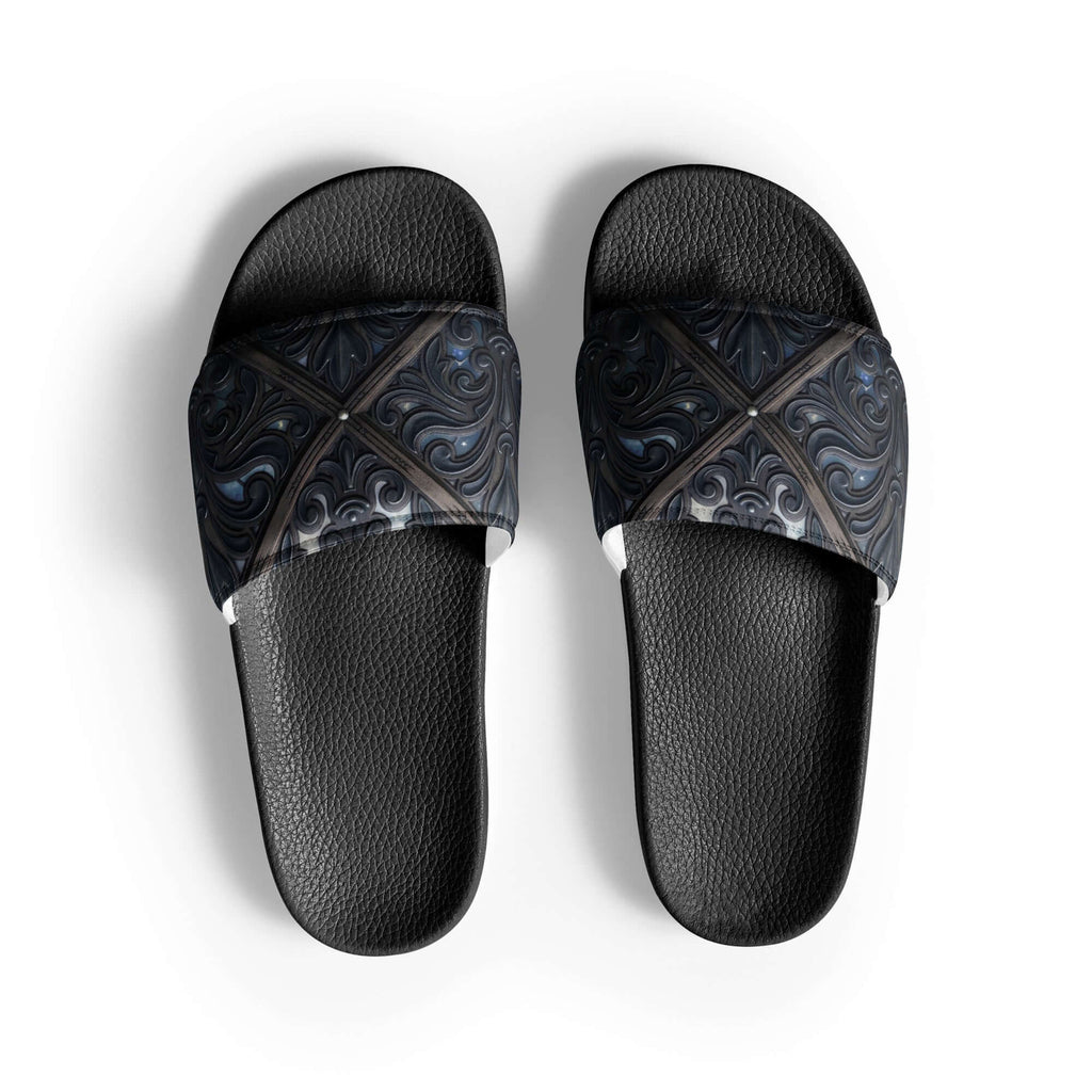 Art Deco Filigreee Men’s slides