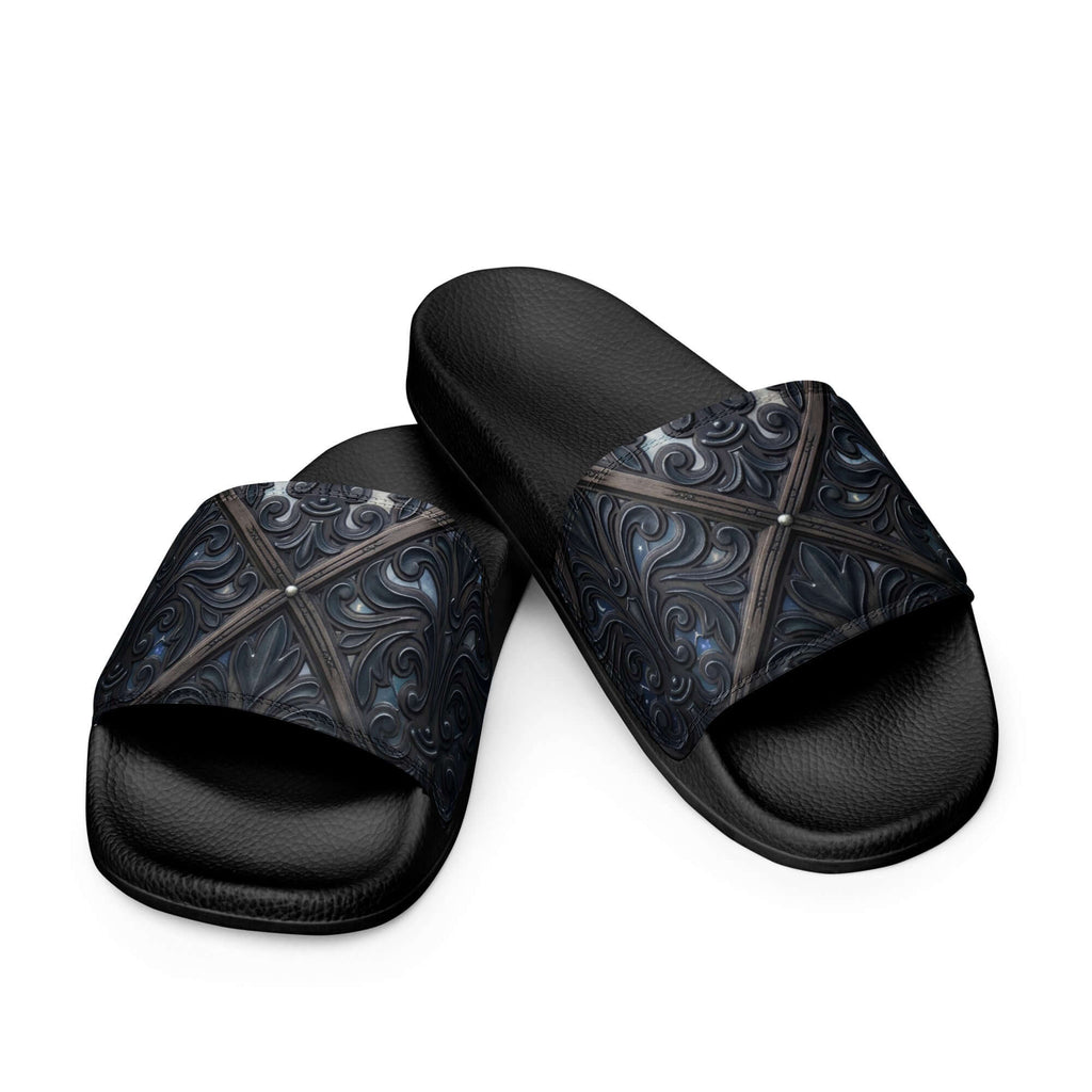 Art Deco Filigreee Men’s slides