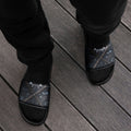 Art Deco Filigreee Men’s slides