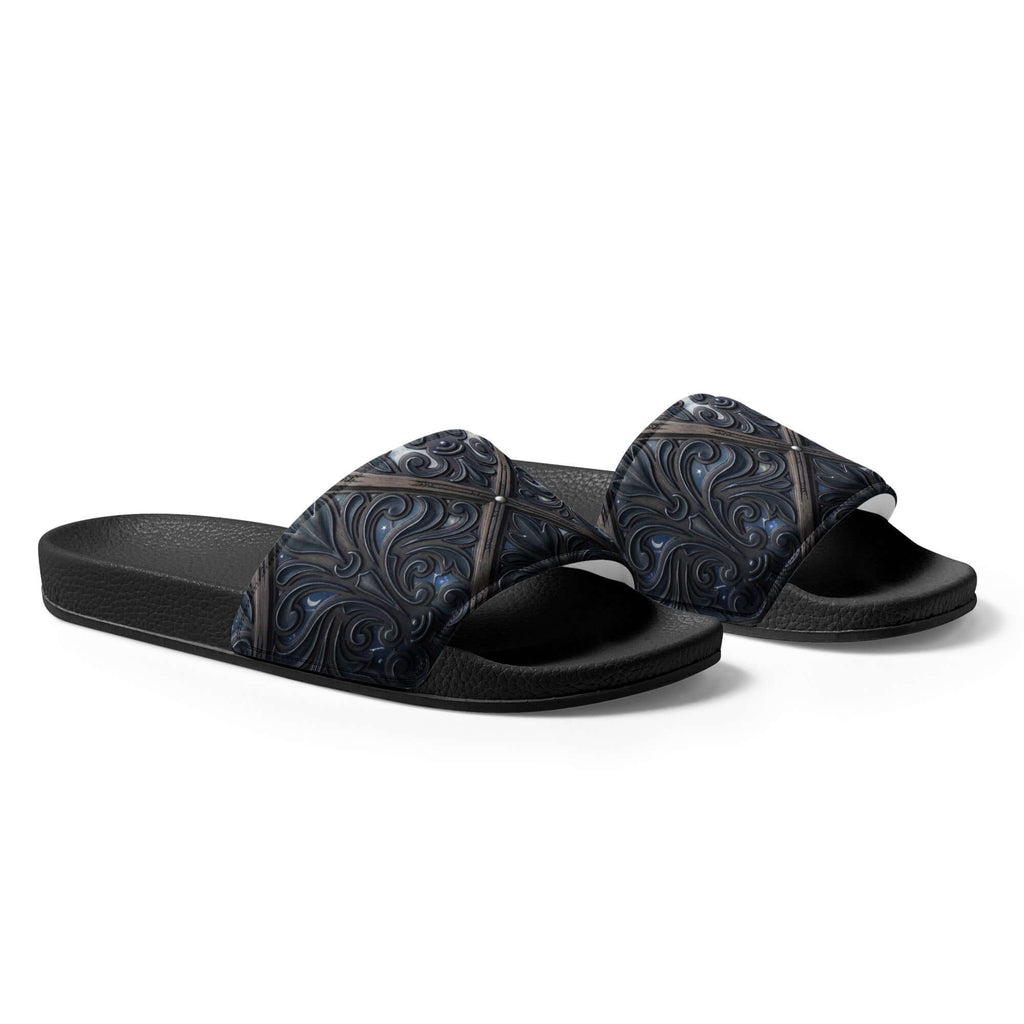 Art Deco Filigreee Men’s slides