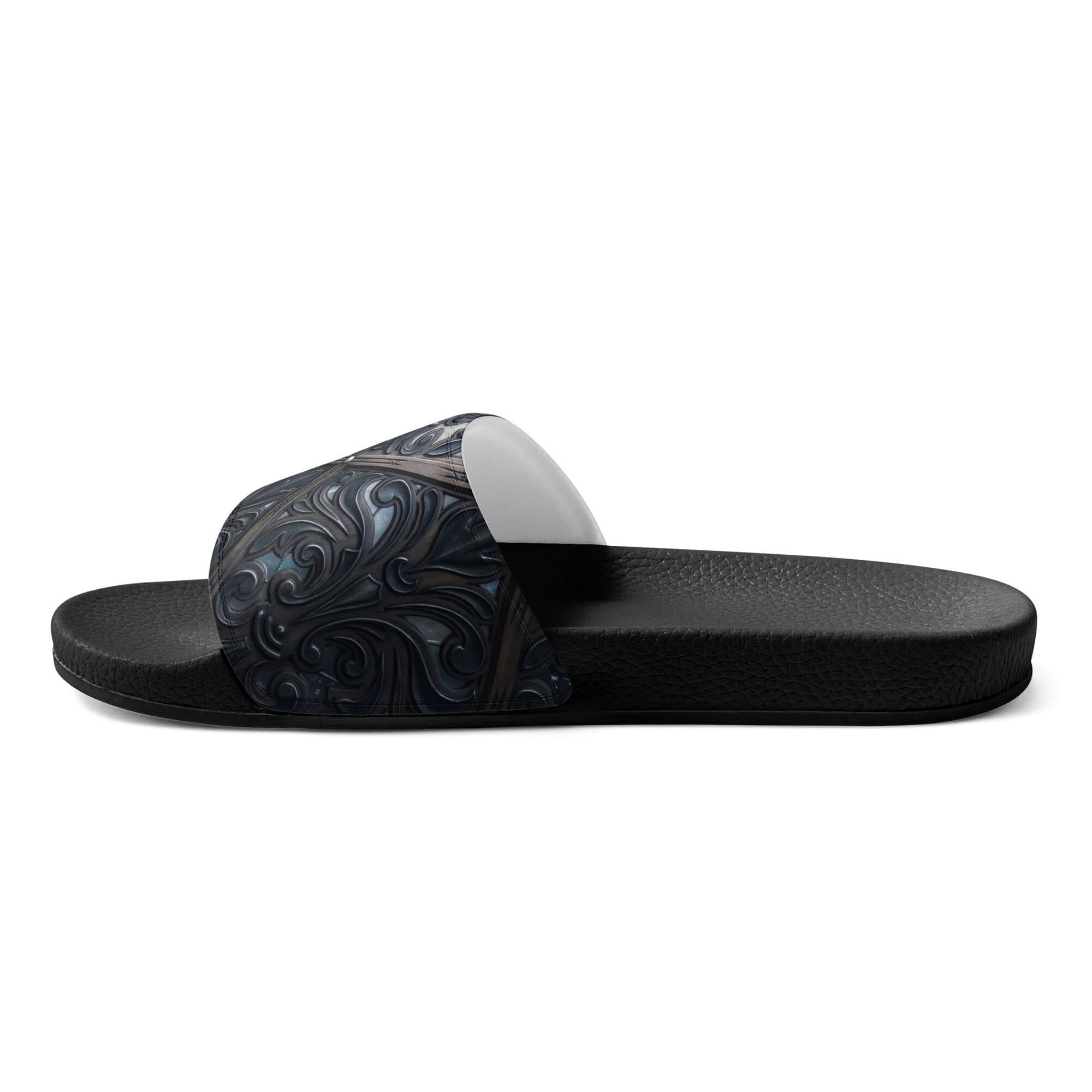 Art Deco Filigreee Men’s slides