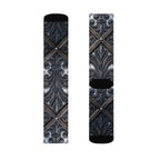 Art Deco Filigreee Crew socks for men