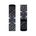 Art Deco Filigreee Crew socks for men