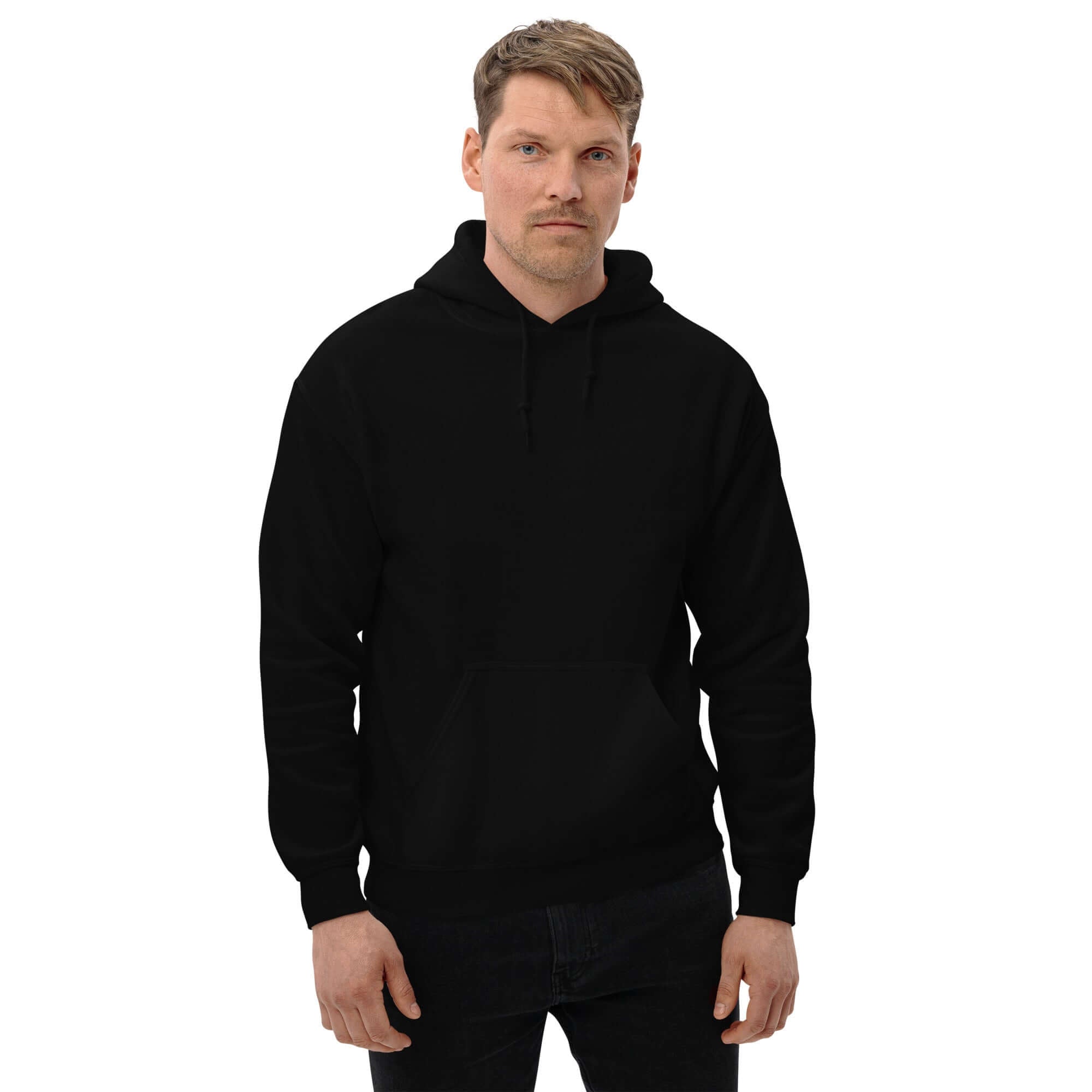 Lynxdonk Unisex Hoodie Cozy and Stylish Essential in black, perfect for cool evenings and casual wear.
